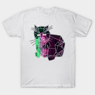 The Amazing Technicolor Robo Cat T-Shirt